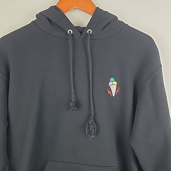 Gucci Mane Trap God Champion Hoodie Medium Black Concert Tour Merch Tee Rapper - Picture 4 of 11